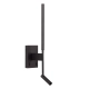 FINAN - Kinkiet - LED - 1x6W+1x3W 2700K - Z punktem ładowania USB - Czarny 68210/09/30 Lucide